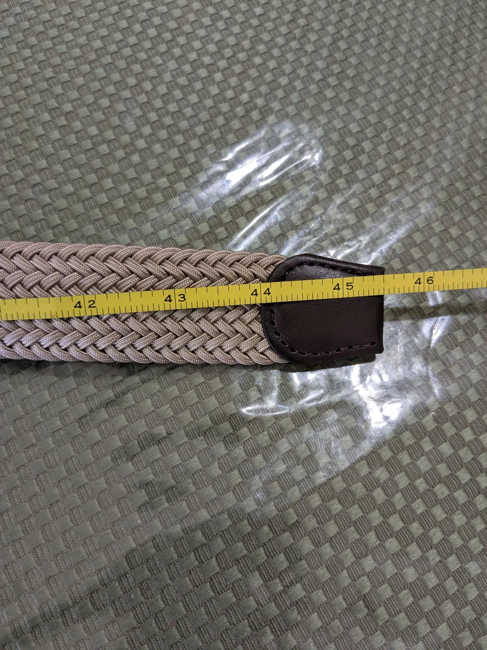 Braided Elastic Stretch Belt